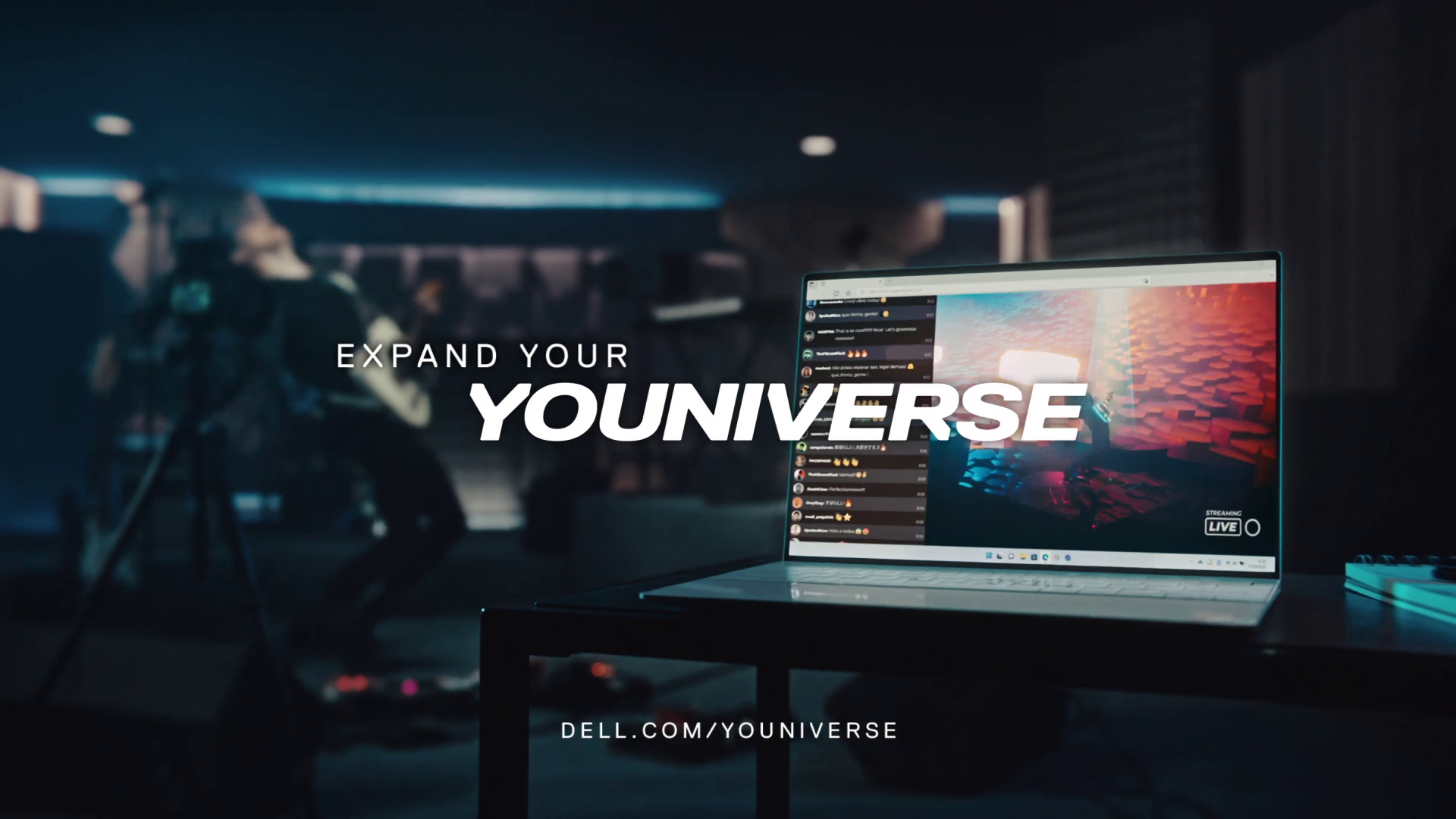 Dell — Expand Your Youniverse ft. MIYAVI — Realtime Supervisor / Virtual Production Supervisor · VFX & compositing by Carlos Yau