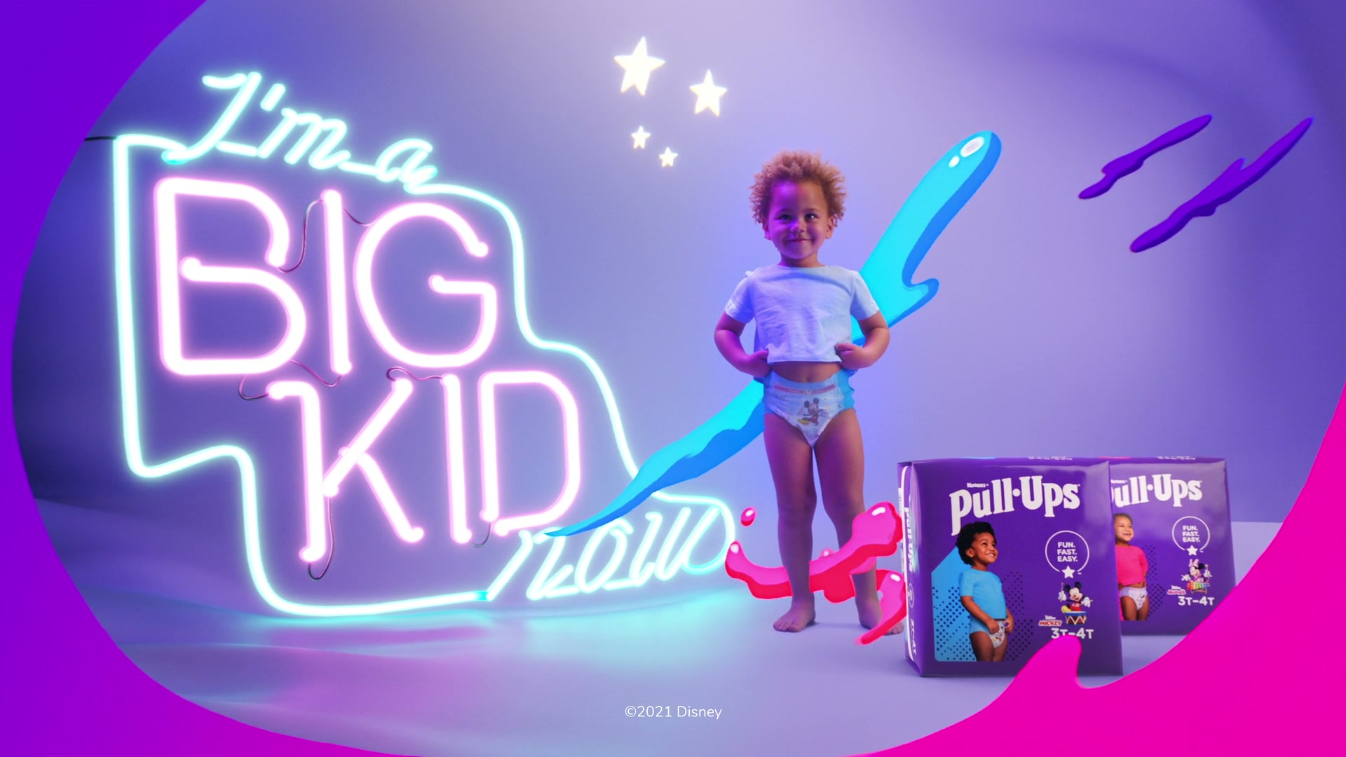 Pull-Ups — I'm a Big Kid Now — 3D Artist · VFX & compositing by Carlos Yau