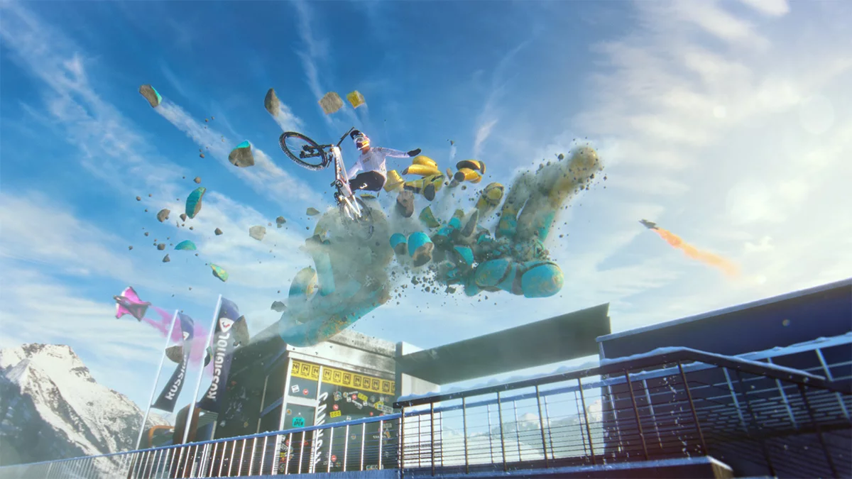 The Finish Line — Riders Republic — VFX highlight 2 by Carlos Yau