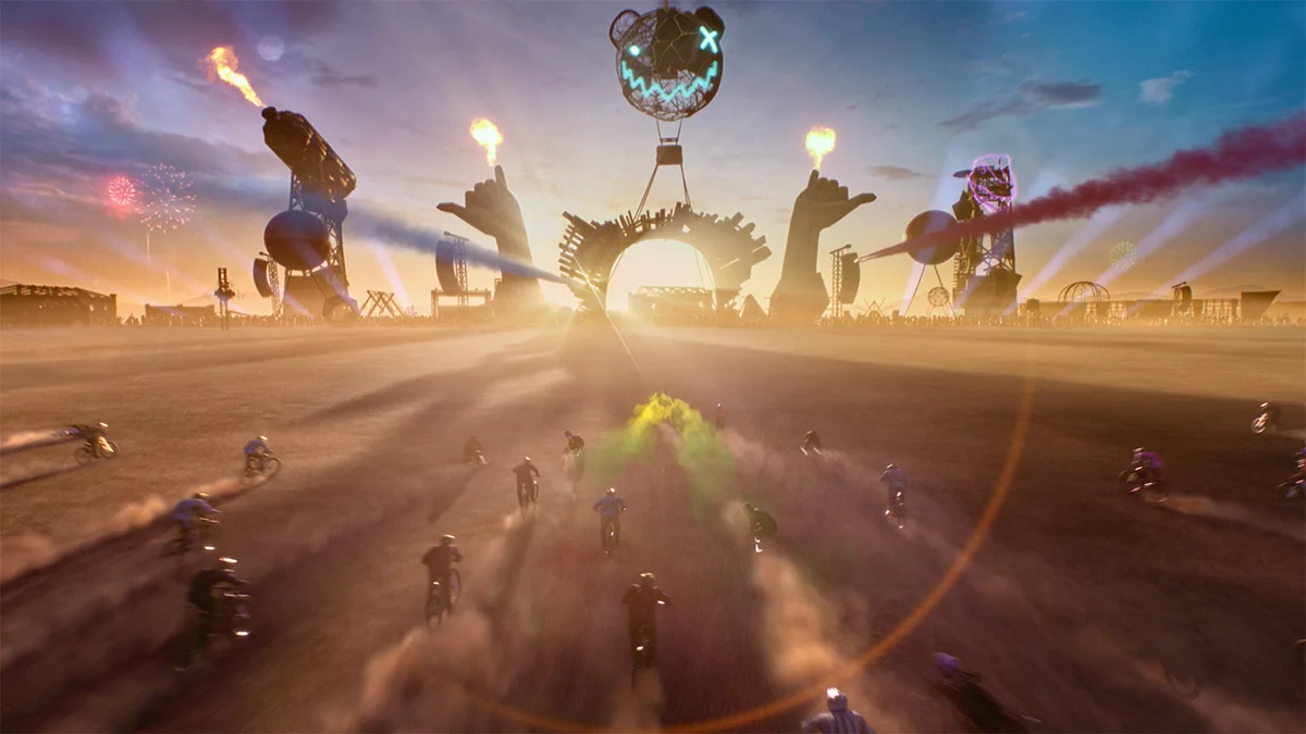The Finish Line — Riders Republic — VFX highlight 4 by Carlos Yau